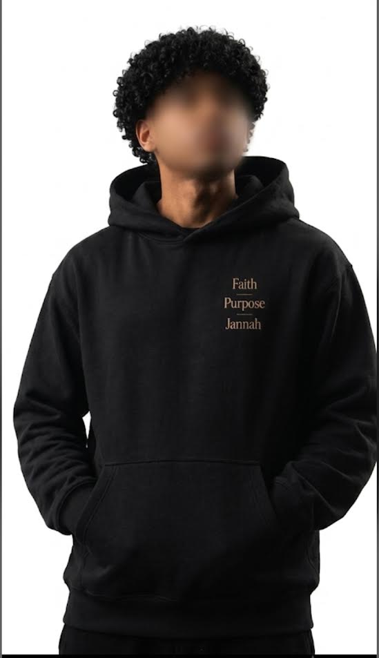 Faith • Purpose • Jannah - Hoodie ( Gender Neutral)